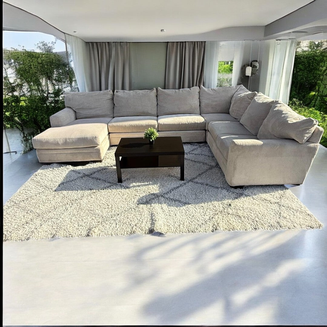 XL beautiful sectional couch