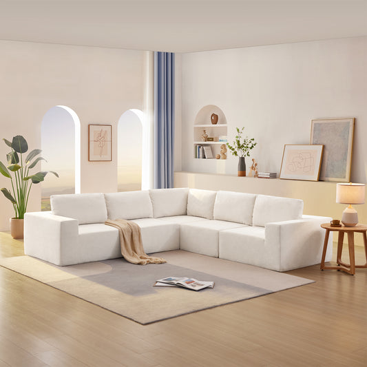 116*116' Modular L Shaped Sectional Sofa,