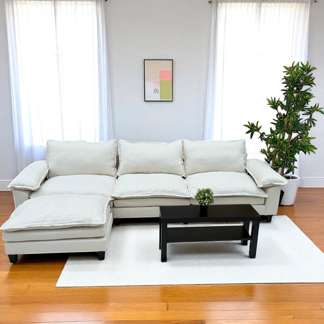 New Sectional Couch Gray or Beige 🛋️